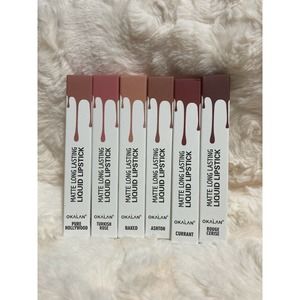 Bundle Okalan Matte  Liquid Lipsticks
